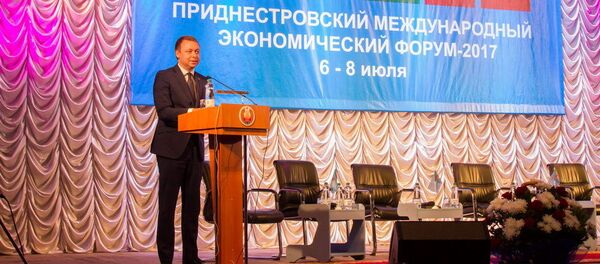 Приветственное слово к участникам Приднестровского международного экономического форума - Sputnik Молдова