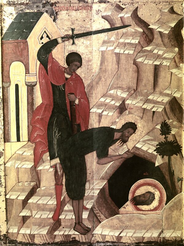 Икона Усекнование главы Иоанна Предтечи - Sputnik Молдова