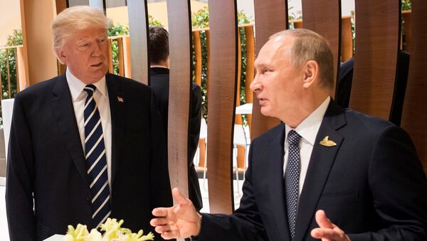 Vladimir Putin și Donald Trump - Sputnik Moldova-România