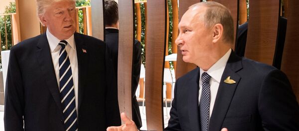 Vladimir Putin și Donald Trump - Sputnik Moldova-România