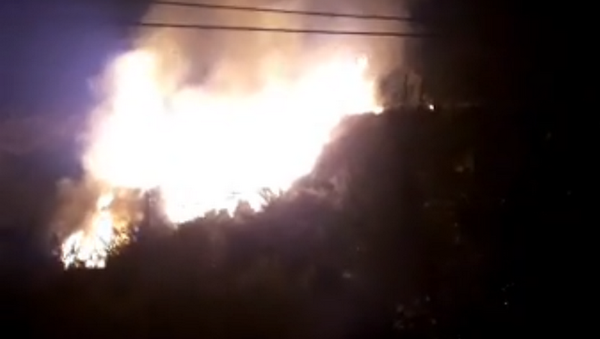 Пожар в Прункул - Sputnik Moldova