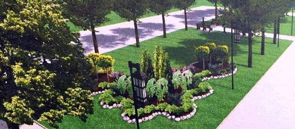 Масштабные работы по реконструкции парка Иванос проходят в Оргееве - Sputnik Молдова