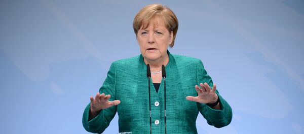 Канцлер Германии Ангела Меркель на саммите Группы двадцати в Гамбурге - Sputnik Moldova