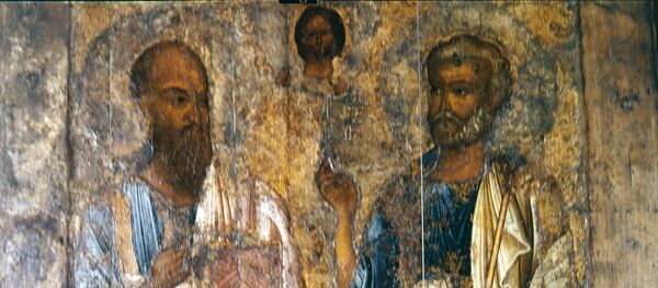 Петр и Павел. Новгородская школа - Sputnik Moldova