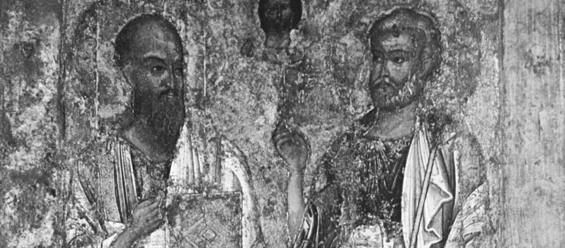 Икона Апостолы Петр и Павел, середина XI век - Sputnik Moldova, 1920, 28.06.2021
