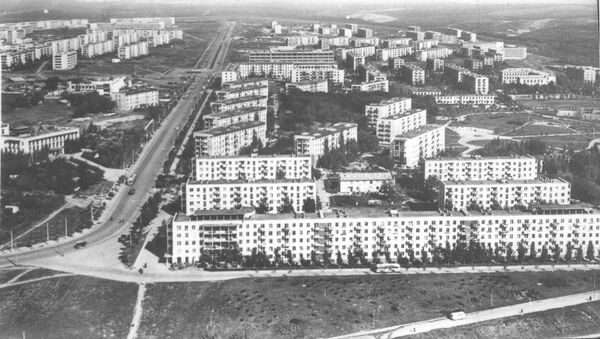 Фотография одного из районов Кишинева, сделанная в 1967 году - Sputnik Moldova