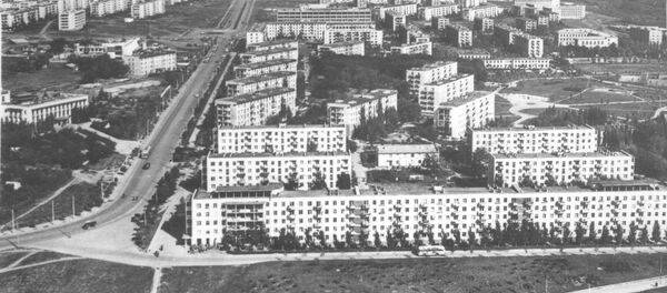 Фотография одного из районов Кишинева, сделанная в 1967 году - Sputnik Moldova