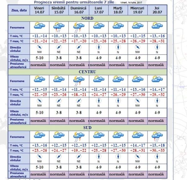 Meteo în Moldova, captură ecran Meteo în Moldova, captură ecran - Sputnik Moldova-România