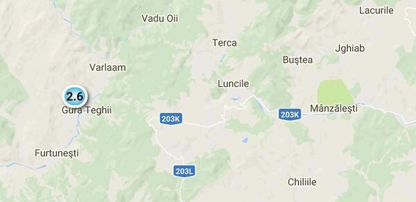 Epicentrul cutremurului Epicentrul cutremurului - Sputnik Moldova-România