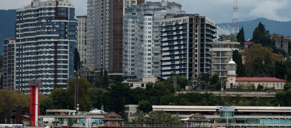 Вид на город Сочи - Sputnik Молдова