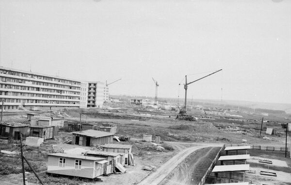 Кишинев, строящаяся Рышкановка, улица Матея Басараба - Sputnik Молдова