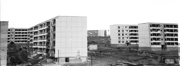 Кишинев, стройка на Рышкановке - улицы Карла Маркса и Бубновского - Sputnik Молдова