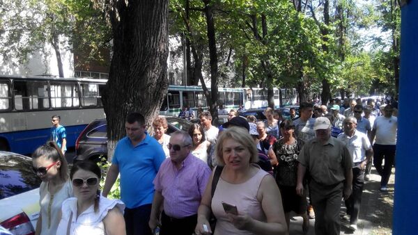 Протестующие расходятся - Sputnik Молдова