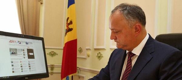 Игорь Додон - Sputnik Молдова