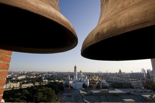 Вид на Москву со Спасской Башни - Sputnik Молдова