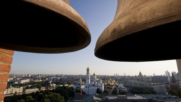 Вид на Москву со Спасской Башни - Sputnik Молдова