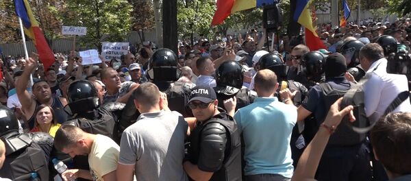 В Кишиневе прошли митинги за и против новой избирательной системы - Sputnik Молдова