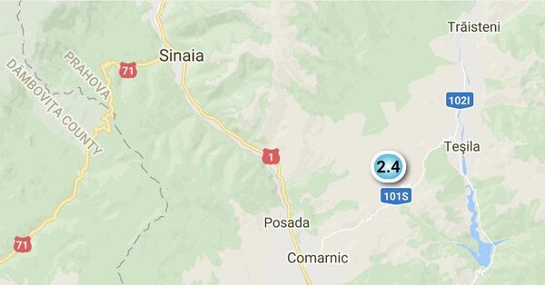 Cutremur în România, captură ecran - Sputnik Moldova-România