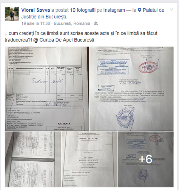 Postare pe Facebook făcută de avocatul Viorel Savva Postare pe Facebook făcută de avocatul Viorel Savva - Sputnik Moldova-România
