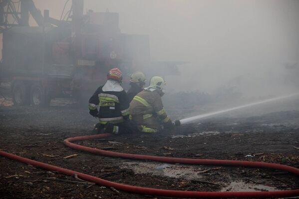 Пожар на Республиканском стадионе - Sputnik Молдова