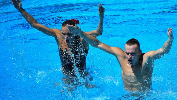 Чемпионат мира FINA 2017. Синхронное плавание. Смешанные дуэты. Техническая программа. Финал - Sputnik Молдова