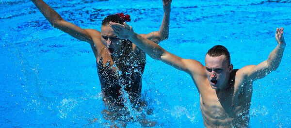Чемпионат мира FINA 2017. Синхронное плавание. Смешанные дуэты. Техническая программа. Финал Чемпионат мира FINA 2017. Синхронное плавание. Смешанные дуэты. Техническая программа. Финал - Sputnik Молдова