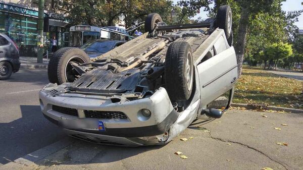 Авария в Кишиневе Авария в Кишиневе - Sputnik Молдова