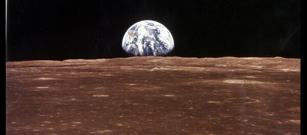 A view from the moon to Earth - Sputnik Moldova-România