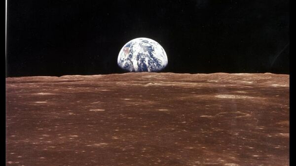 A view from the moon to Earth - Sputnik Moldova-România