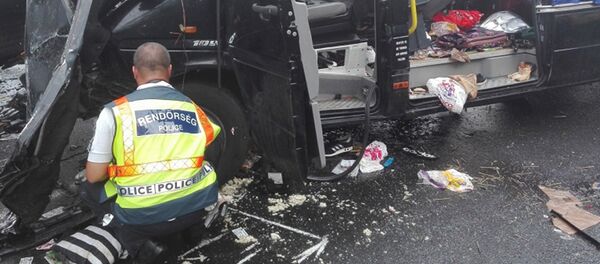 Accident în Ungaria Accident în Ungaria - Sputnik Moldova-România