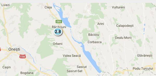 Epicentrul cutremurului Epicentrul cutremurului - Sputnik Moldova-România