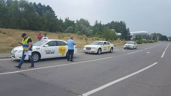 ANTA verifică șoferii Yandex Taxi - Sputnik Moldova