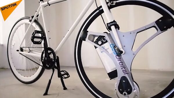 From Bike to Super-Bike in 5 Minutes: Meet Electric Bicycle Wheel! - Sputnik Moldova-România