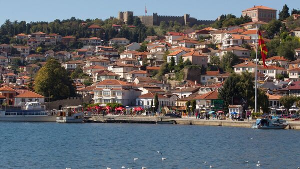 Die Stadt Ohrid in Mazedonien - Sputnik Moldova-România