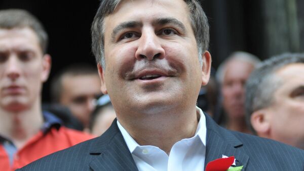 Экс-президент Грузии М. Саакашвили - Sputnik Молдова