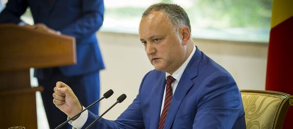 Встреча Игоря Додона с журналистами Встреча Игоря Додона с журналистами - Sputnik Moldova