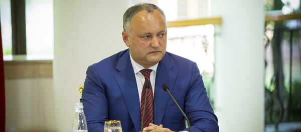 Встреча Игоря Додона с журналистами - Sputnik Молдова