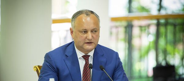 Президент Молдовы Игорь Додон Президент Молдовы Игорь Додон - Sputnik Молдова