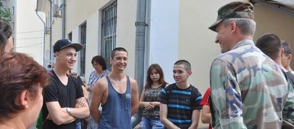 Tineri moldoveni încorporați în luna iulie 2017 în Armata Națională a Republicii Moldova - Sputnik Moldova-România