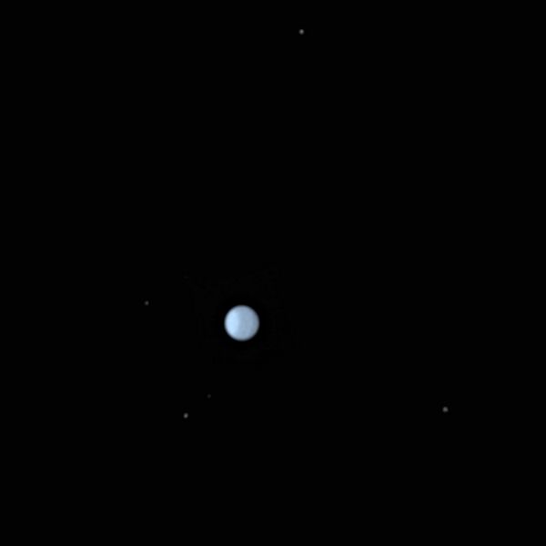Снимок Winter Ice Giant Uranus фотографа Martin Lewis, вошедший в шорт-лист конкурса Insight Astronomy Photographer of the Year 2017 - Sputnik Молдова