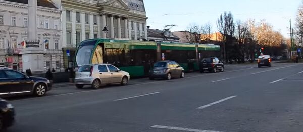 Tramvai Imperio - Siemens - Sputnik Moldova-România