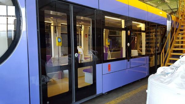 Noi tramvaie în Timișoara Noi tramvaie în Timișoara - Sputnik Moldova-România