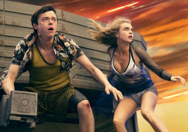 Кадр из фильма Валериан и город тысячи планет Кадр из фильма Валериан и город тысячи планет - Sputnik Молдова