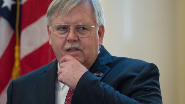 John F. Tefft, the United States Ambassador to the Russian Federation, at a reception on the occasion of the US Independence Day at the US Ambassador's residence in Moscow - Sputnik Moldova-România