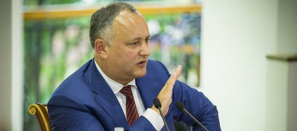 Встреча Игоря Додона с журналистами - Sputnik Молдова