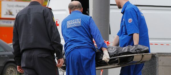 Убит мужчина в подземном переходе в Москве - Sputnik Moldova-România