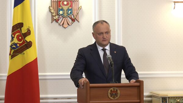 LIVE: Брифинг президента Молдовы Игоря Додона - Sputnik Moldova
