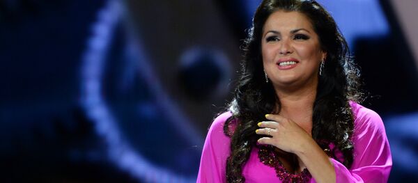 Оперная певица Анна Нетребко (сопрано) Оперная певица Анна Нетребко (сопрано) - Sputnik Молдова