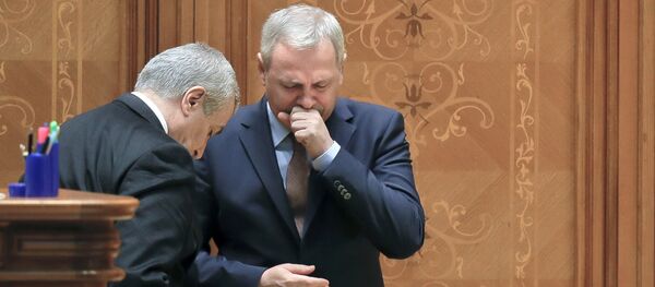 Liviu Dragnea și Călin Popescu Tăriceanu Liviu Dragnea și Călin Popescu Tăriceanu - Sputnik Moldova-România