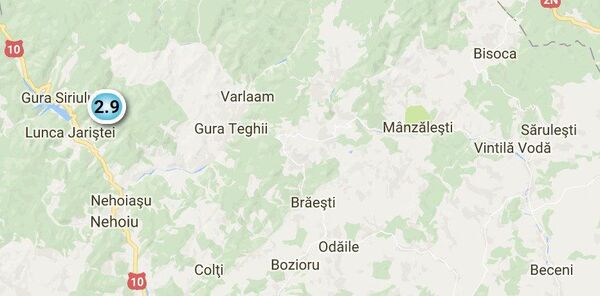 Cutremur, captură ecran - Sputnik Moldova-România